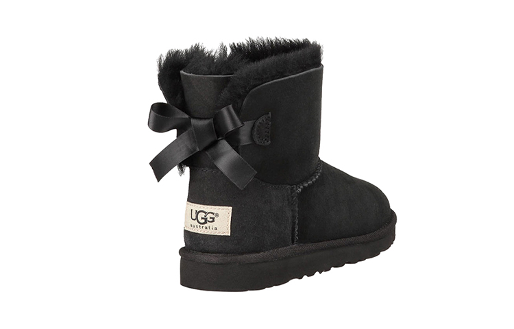 (PS) UGG Mini Bailey Bow 'Black' 圖 4