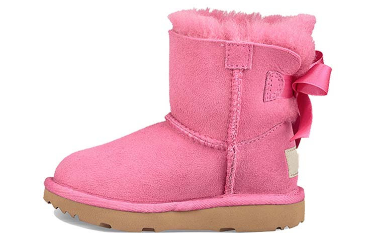 (Preschool) UGG Mini Bailey Bow II 'Pink' 1017397K-PKRS