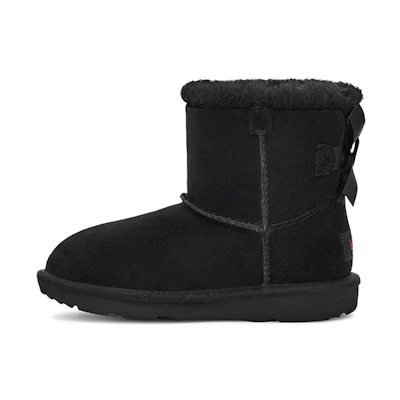 (PS) UGG Mini Bailey Bow II Butterfly Black