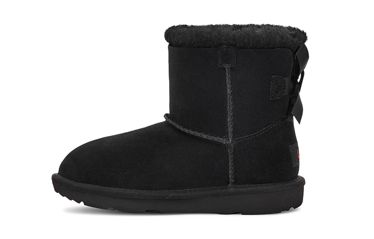 (Preschool) UGG Mini Bailey Bow II Butterfly Black 1122351K-BLK