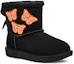 Lookbook (PS) UGG 迷你蝴蝶结II 蝴蝶黑色短靴 1122351K-BLK