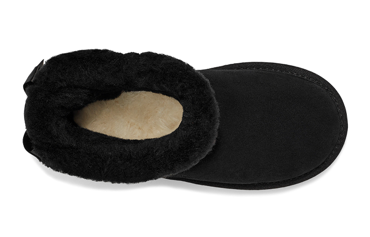 Shop (PS) UGG 迷你蝴蝶结II 蝴蝶黑色短靴 1122351K-BLK
