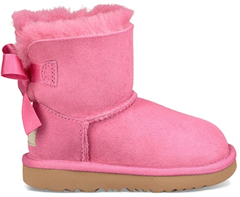 (Preschool) UGG Mini Bailey Bow II Fleece Lined Pink 1017397T-PAZ Order (Preschool) UGG Mini Bailey Bow II Fleece Lined Pink 1017397T-PAZ