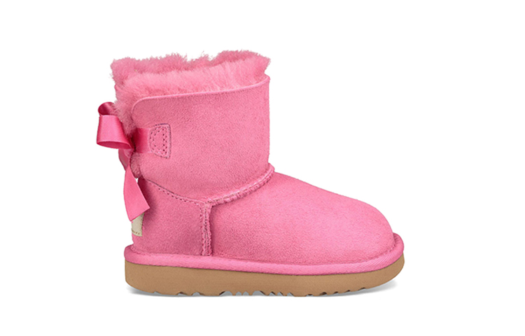 Order (PS) UGG Mini Bailey Bow II mit Fleecefutter Rosa. 1017397T-PAZ