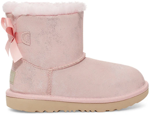 (PS) UGG迷你贝莉蝴蝶结II闪光粉色羊毛靴 1116173T-PCD Order (PS) UGG迷你贝莉蝴蝶结II闪光粉色羊毛靴 1116173T-PCD