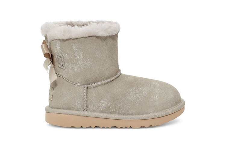 Order (Preschool) UGG Mini Bailey Bow II Shimmer Snow Boots Kid 1116173T-GOA