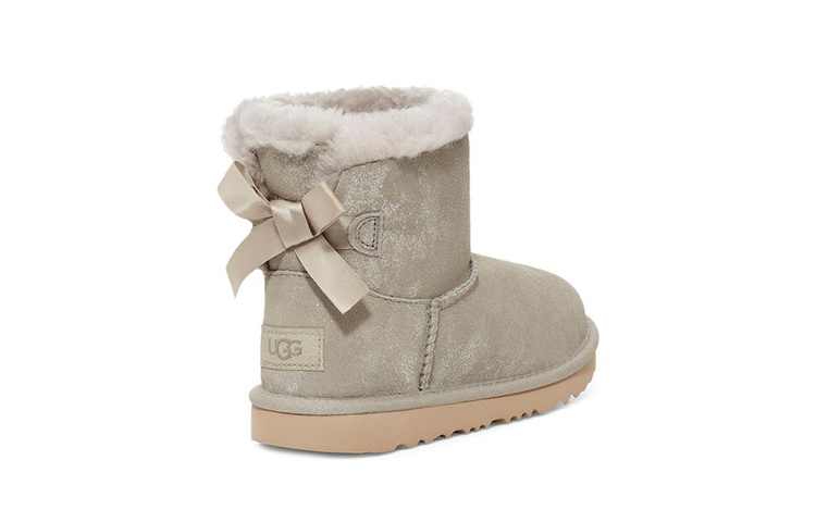 Shop (Preschool) UGG Mini Bailey Bow II Shimmer Snow Boots Kid 1116173T-GOA