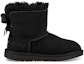 Order (PS) UGG Mini Bailey Bow II Boots Hitam Lelaki Dewasa Muda 1017397K-BLK