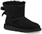(PS) UGG Mini Bailey Bow II Boots Hitam Lelaki Dewasa Muda 1017397K-BLK