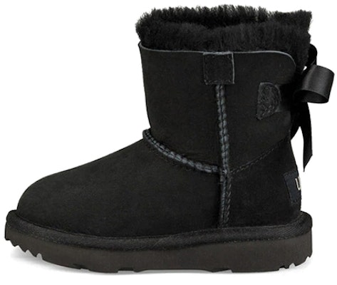 (Preschool) UGG Mini Bailey Bow II Snow Boots Black 1017397T-BLK Buy (Preschool) UGG Mini Bailey Bow II Snow Boots Black 1017397T-BLK