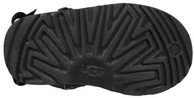 (PS) UGG ミニベイリーボウII スノーブーツ (ブラック) 1017397T-BLK Details for (PS) UGG ミニベイリーボウII スノーブーツ (ブラック) 1017397T-BLK