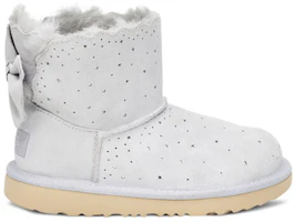 Order (PS) UGG Mini Bailey Bow II Starry Lite ''Grau Weiß'' 1107150K-GRV