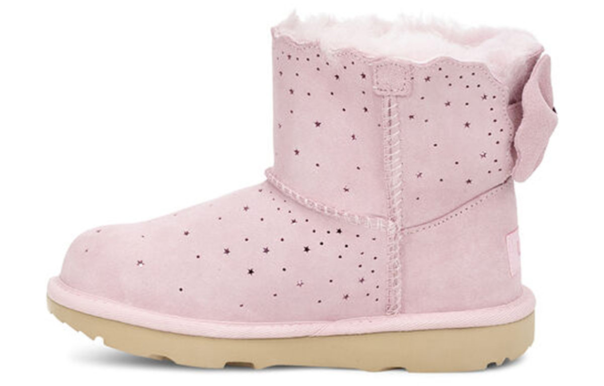 (Preschool) UGG Mini Bailey Bow II Starry Lite 'Pink' 1107150K-SLPN