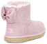 Shop (PS) UGG Mini Bailey Bow II Starry Lite ''Rosa'' 1107150K-SLPN