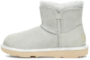 (Preschool) UGG Mini Bailey Button II Star (Big ) Grey/Purple 1107969K-GVT (Preschool) UGG Mini Bailey Button II Star (Big ) Grey/Purple 1107969K-GVT