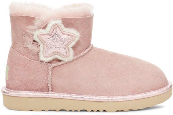 (Preschool) UGG Mini Bailey Button II Star (Big ) Pink 1107969K-PCRY Order (Preschool) UGG Mini Bailey Button II Star (Big ) Pink 1107969K-PCRY