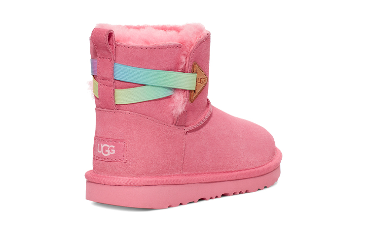 Purchase 大童 UGG Bailey Flex 戶外舒適 短中筒 雪地靴 玫瑰粉色