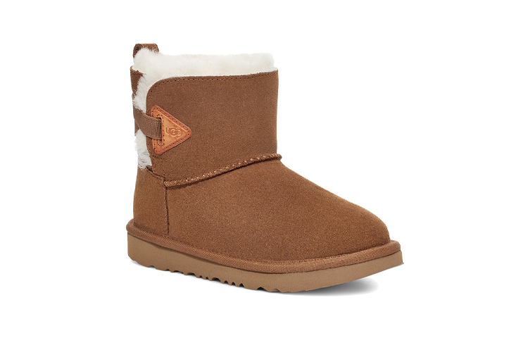 Lookbook (PS) UGG 迷你 Bailey Flex 栗色款靴子 1125412T-CHE