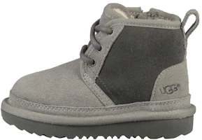 (Preschool) UGG Neumel II Fleece Lined Gray 1017320T-CHRC (Preschool) UGG Neumel II Fleece Lined Gray 1017320T-CHRC