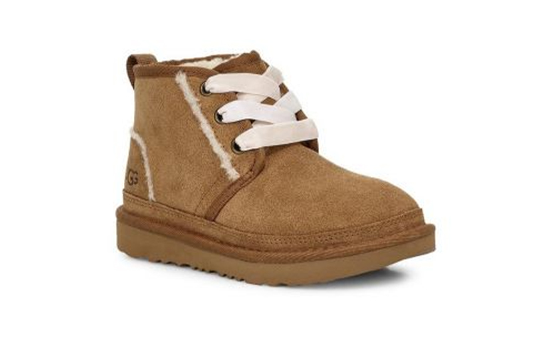 Order (Preschool) UGG Neumel II Fleece Lined Snow Boots Brown 1104893T-CHE