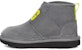 (PS) UGG Neumel II Graphic Fleece Lined Kanak-Kanak Lelaki Kelabu. 1110703K-MTL