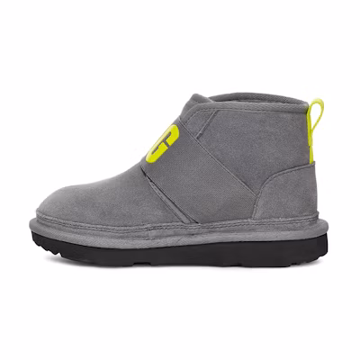 (PS) UGG Neumel II Graphic Fleece Lined Big Boys Gray