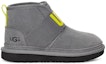 Order (PS) UGG Neumel II Graphic Fleece Lined Kanak-Kanak Lelaki Kelabu. 1110703K-MTL