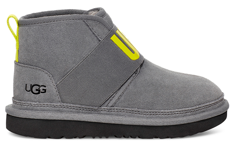 Order (PS) UGG Neumel II Graphic Fleece Gevoerde Jongens Grijs 1110703K-MTL