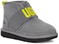 Lookbook (PS) UGG Neumel II Graphic Fleece Lined Kanak-Kanak Lelaki Kelabu. 1110703K-MTL