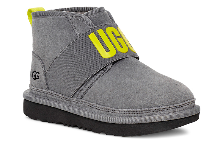 Lookbook (PS) UGG Neumel II Graphic Fleece Gevoerde Jongens Grijs 1110703K-MTL