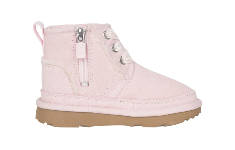 Order 幼童 UGG Neumel II 拉鍊雪地靴 淺粉