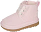 Lookbook 幼童 UGG Neumel II 拉鍊雪地靴 淺粉