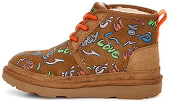 (Preschool) UGG Neumel ll Graffiti Brown 1106434T-CHE (Preschool) UGG Neumel ll Graffiti Brown 1106434T-CHE