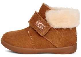 (Preschool) UGG Nolen Turn Fur Short Boots Brown 1106229T-CHE (Preschool) UGG Nolen Turn Fur Short Boots Brown 1106229T-CHE