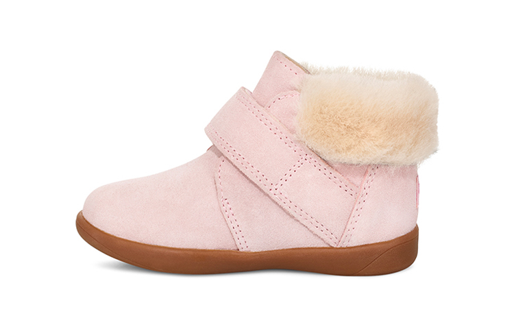 (Preschool) UGG Nolen fur Fleece Lined Pink 1106229T-SLPN