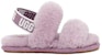(PS) UGG Oh Yeah 'Lavender Berbulu Terbuka' 1116636T-SHAD