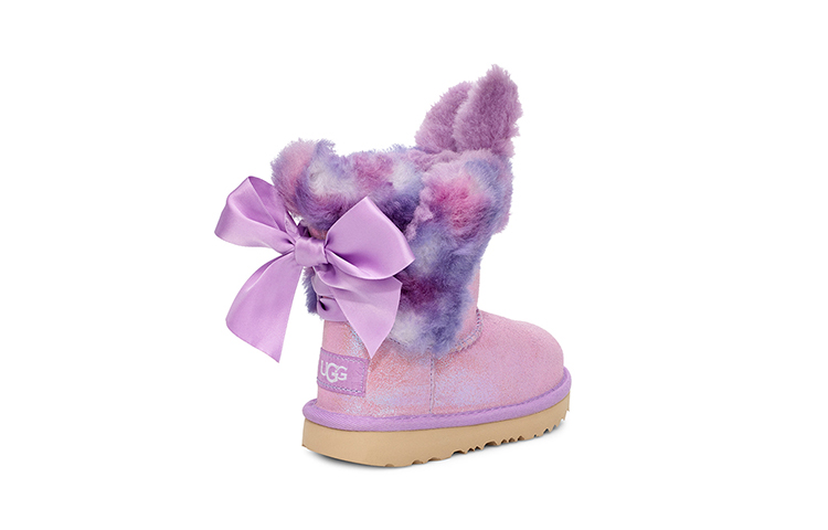 Shop (Preschool) UGG Paz Bootie Snow Boots Pink Purple 1103503-OBLS