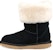 (PS) UGG Ramona Pendek II 'Hitam British Warm' 1095178K-BLK