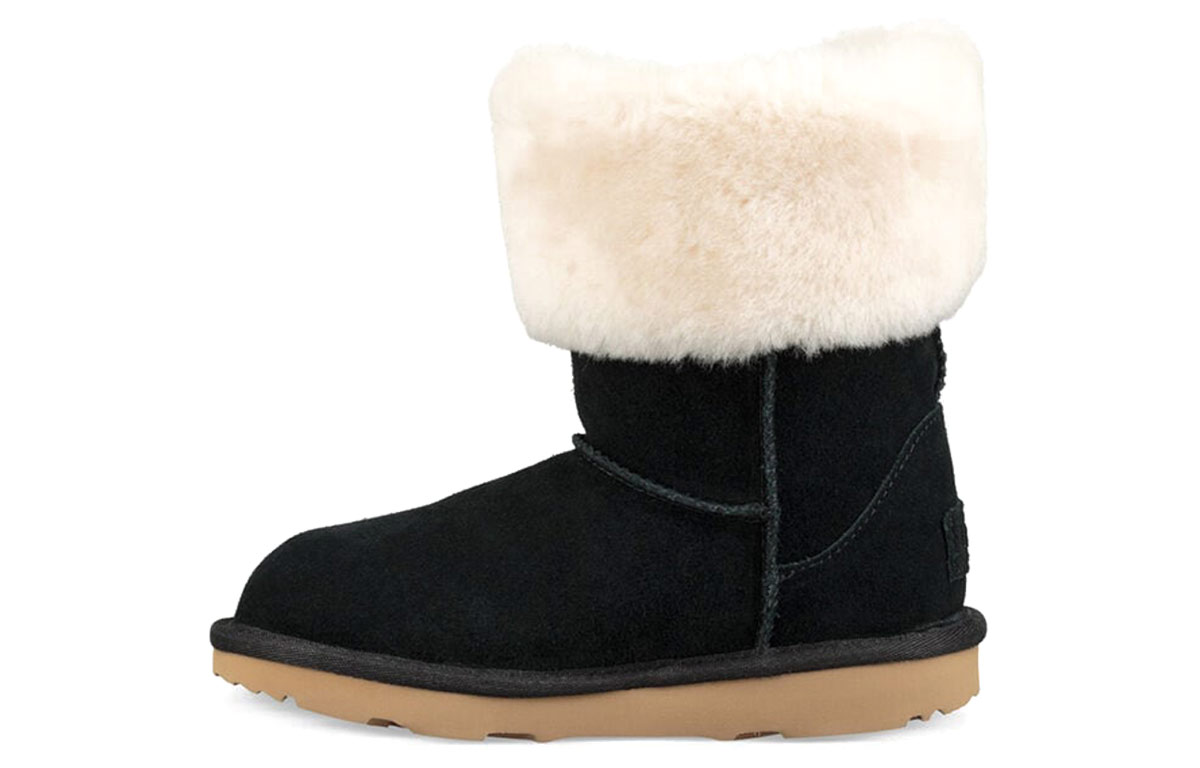 (Preschool) UGG Ramona Short II 'Black British Warm' 1095178K-BLK
