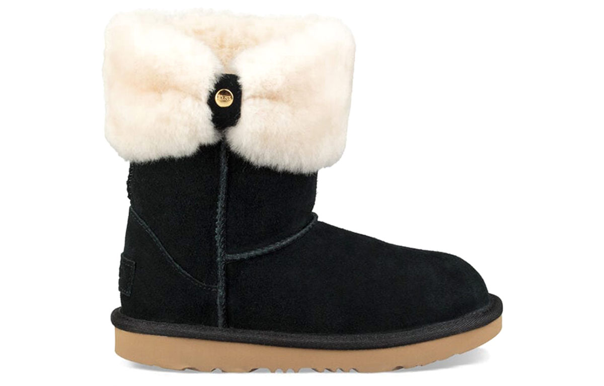 Order (Preschool) UGG Ramona Short II 'Black British Warm' 1095178K-BLK
