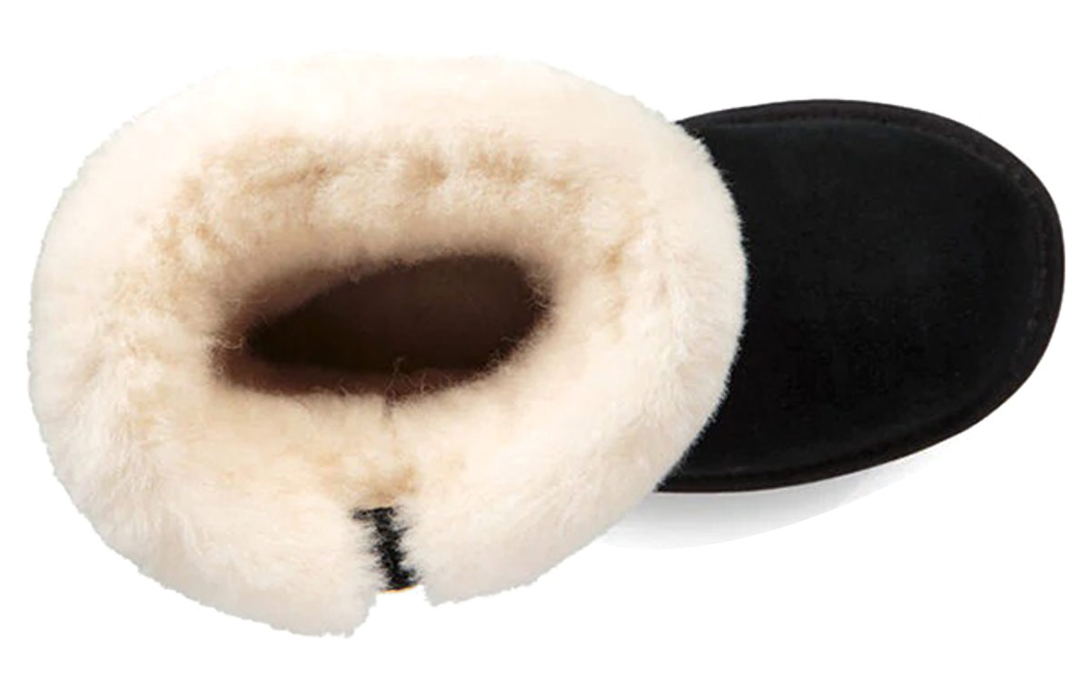 Purchase (Preschool) UGG Ramona Short II 'Black British Warm' 1095178K-BLK