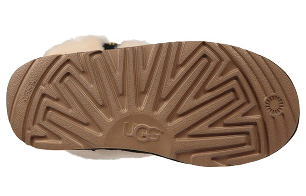 Details for (Preschool) UGG Ramona Short II 'Black British Warm' 1095178K-BLK