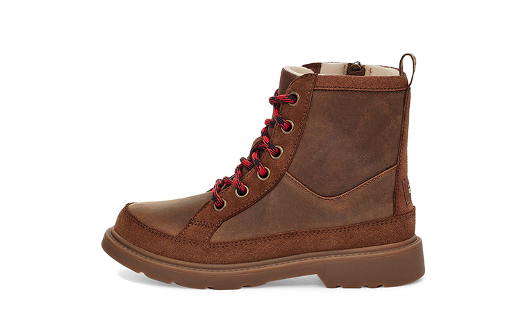 (Preschool) UGG Robley Fleece Lined Snow Boots Brown 1112458T-WAL