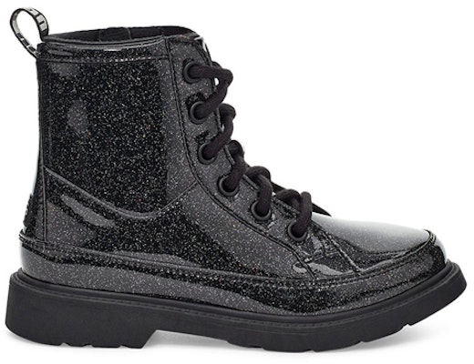 幼童 UGG Robley 閃粉加絨拉鍊雪地靴 黑色 Order 幼童 UGG Robley 閃粉加絨拉鍊雪地靴 黑色