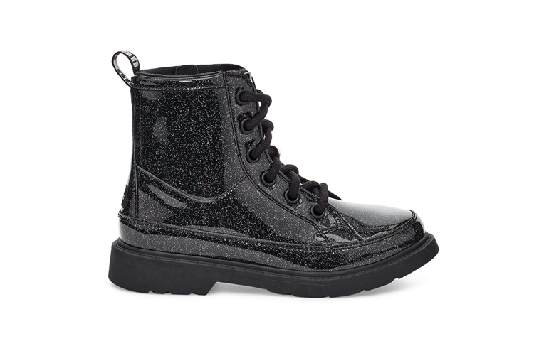 Order (Preschool) UGG Robley Glitter Fleece Lined Black 1116377T-BLK