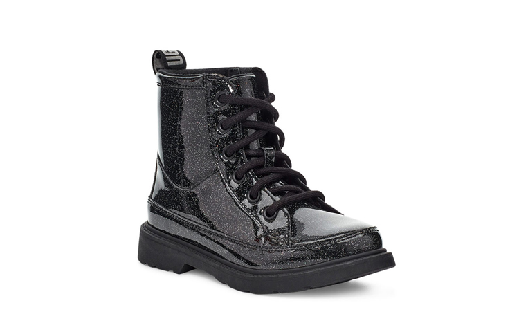 Lookbook (Preschool) UGG Robley Glitter Fleece Lined Black 1116377T-BLK