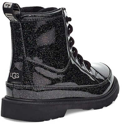 幼童 UGG Robley 閃粉加絨拉鍊雪地靴 黑色 Shop 幼童 UGG Robley 閃粉加絨拉鍊雪地靴 黑色