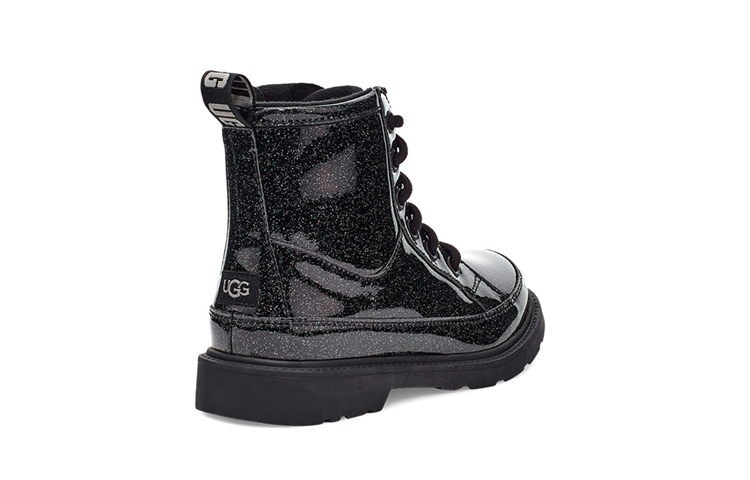 Shop (Preschool) UGG Robley Glitter Fleece Lined Black 1116377T-BLK