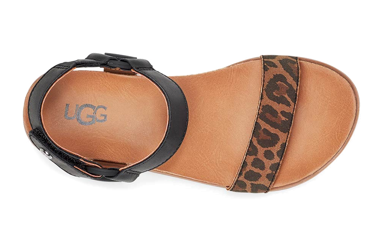 (PS) UGG Rynell Leopard Sandal 'Tan' 圖 4