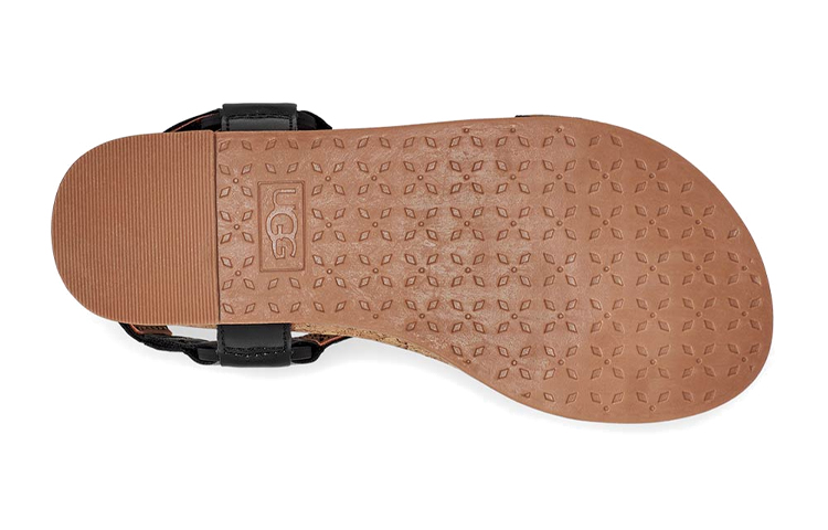 Details for (PS) UGG Rynell Luipaard Sandaal ''Tan'' 1117419K-TAN